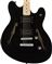 Squier Affinity Starcaster Maple Neck Black Body View
